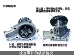 發(fā)動(dòng)機(jī)水泵檢修六步驟,哪些情況需焊接？