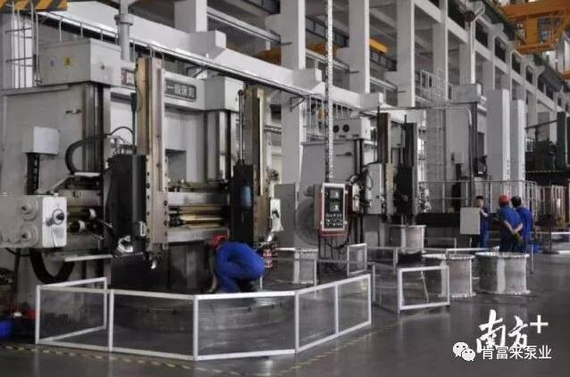 65年來，肯富來一直專注于泵領(lǐng)域的研究和應用，圖為肯富來車間